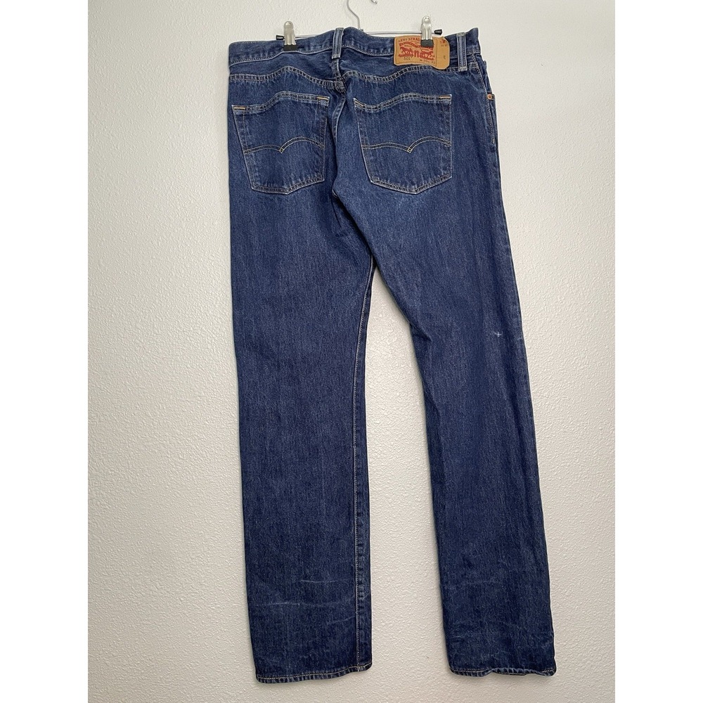 Levi's 501 Button Fly‎ jeans 36x32 - Picture 2 of 13